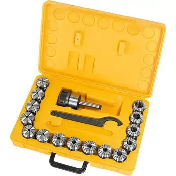 Kleštinový upínač se sadou kleštin, MK 2 - 15 kusů (BER261005)