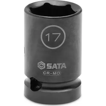 Gola hlavice 1/2" náhon 6hranná tenkostěnná nástrčná hlavice 17 (SATASC34310T)