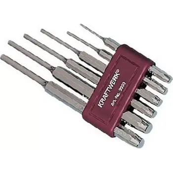 Ruční sekáč Souprava vyražečů 2-8mm 6ks KRAFTWERK (KRAF-KR-3350)
