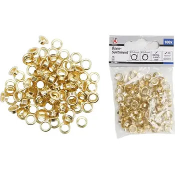 Nýt Sada dutých nýtů 5,0 x 5,5 mm 100dílná (BGS100569-1)