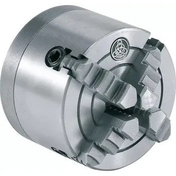 Příslušenstí k soustruhu 4čelisťové sklíčidlo průměr 100 mm s přírubou (nesoustředné) (BER031540)