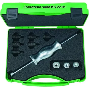 Stahovák Reverzní - posuvné kladivo Kukko KS-22-02 s adaptéry (Sada 10 dílů) (KUKKS-22-02)
