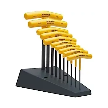 Šroubovák Sada T-klíčů HTX10/S inch + stojan BONDHUS 13390.01 (DATBON13390)