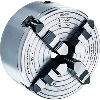 Příslušenstí k soustruhu Kombinované 4-čelisťové sklíčidlo RÖHM ES 200/4 (DIN 6351) (ROHM111793)