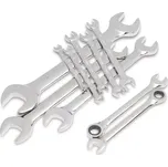 Oboustranné potevřené klíče 6 x 7 - 12 x 14 mm SATA Tools - 10 dílů (SATAST09904-02)