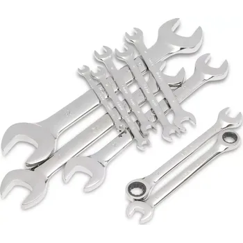 Ruční nářadí 10 ks. Sada metrických klíčů s otevřeným koncem a (SATAST09904-02)