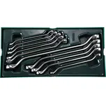 Očkové oboustranné klíčů 6x 7 - 24 x 27 mm vyhnuté SATA Tools - 10 dílů (SATAST09905)