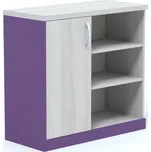 Komoda s dvířky C118 - FIALOVÁ