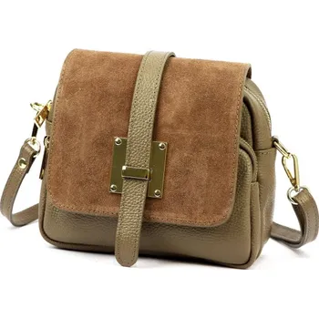 Kožená kabelka Luka 25-034 - taupe