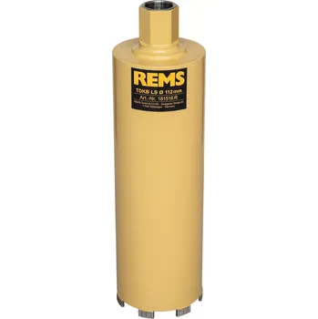 Vrták Diamantová jádrová vrtací korunka Rems TDKB LS 112 × 320 × UNC 1&frac14 (REM181516)