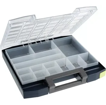 Sortimentový kufřík polycarbonat boxxser 55 5x5-13 modrý RAACO (EDE75230013)