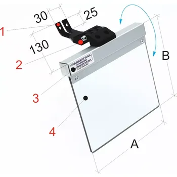 stolní bruska Ochranný kryt pro brusky Bernardo PMA 02/216 (BER571251)