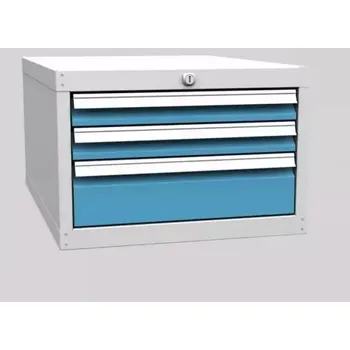 Dílenský stůl Podvěsný kontejner Mevatec - 3 zásuvky (MEV3434)