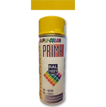 Polomatná barva ve spreji 400 ml Dupli-Color ART RAL 1021 - Žlutá hořčičná (OZ020001021)