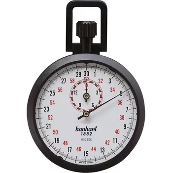 Sportovní měřič Přesné mechanické stopky 1/100-min. 30 min. Hanhar t