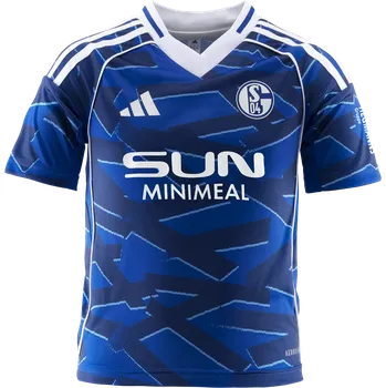 Dres adidas FC Schalke 04 Home Jersey 2025/26 Kids 6s04ji7224 Velikost XS (123-128 cm)