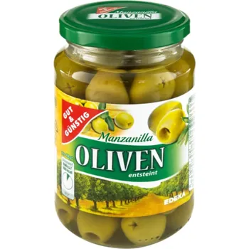 Zelenina G&G Nakládané zelené olivy 340g