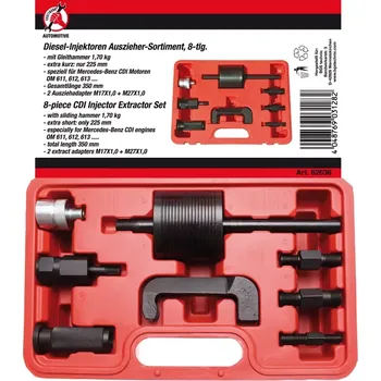 Sada nářadí Vytahováky Kraftmann pro naftové vstřikovače BGS1062636 Sada 8 dílů (BGS1062636)