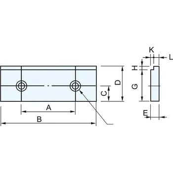 Příslušenstí k soustruhu Čelisti SJ 160 - 2 ks (BER283027)