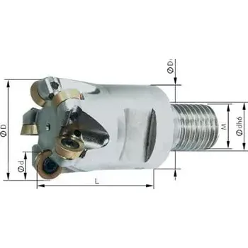 Frézka VBD pro frezy 15 pozitivni RDMX 12T3MOT PK9140 (EDE29995188)