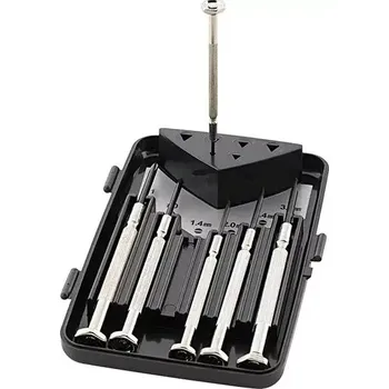 Šroubovák Sada hodinářských šroubov áků 6 ks