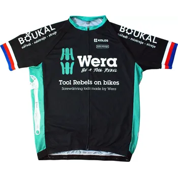 Jednorázový oděv Cyklistický dres zn. KALAS, ELITE 51 Spinn Men - logo BOUKAL. Krátký rukáv. Vel. 3 (M) (WKALASELETEMVEL3)