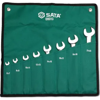Ruční nářadí Oboustranné klíče 6 x 7 - 21 x 22 mm SATA Tools - 8 dílů (SATAST08013)