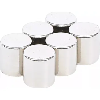 Dekorativní magnet Magnety pr. 9,5 mm Kraftmann BGS1079919 extra silné. Sada 6 dílů (BGS1079919)