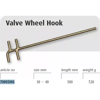 Sada nářadí Posuvný klíč 30 - 40 mm Gedore 7000500S, délka 500 mm. Nejiskřivý (ATEX) (GED7000500S)
