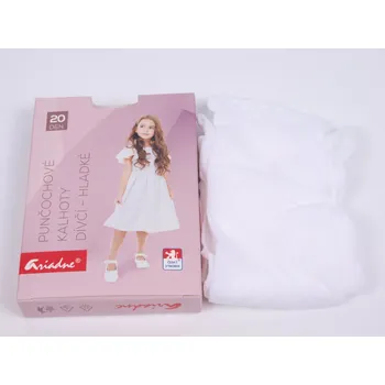 punčocháče Ariadne punčochové kalhoty BÍLÉ 20 den velikost oblečení - děti: 110