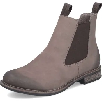 Dámské kozačky Dámská kotníková obuv RIEKER 74878-25 hnědá W5 38