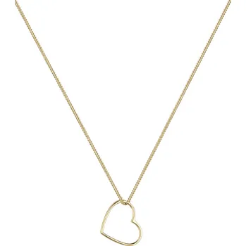 Náhrdelník Náhrdelník Elli s přívěskem ve tvaru srdce 45 cm