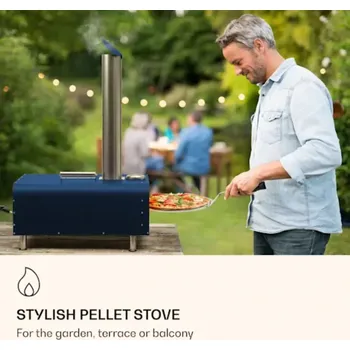 Sporák na tuhá paliva Diavolo peletová pec na pizzu