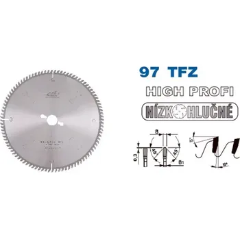 Pilový kotouč Pilový kotouč s SK pr. 300 x 3,2/2,2 x 30 - 72 TFZ, typ HP 22 5397 (PI225397TFZHP3003072)