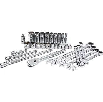 Ruční nářadí 32 ks. Sada nástrčných klíčů s pohonem 3/8" a 6 hr (SATAST09044)