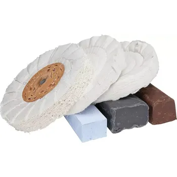 Brusný kotouč Leštící sada na hliník pr.250x25mm, pr.20mm, 6 dílů (BER052001)