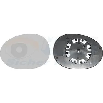 Autosklo Sklo do zrcátka, vnější zrcátko VAN WEZEL 0910831