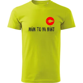 Pánské oblečení Mám to na háku Limetková 3XL