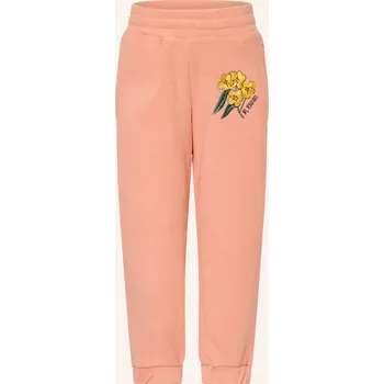 Mini Rodini Dívčí Fleecové Kalhoty, lososová, 128