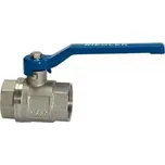 Kulový kohout valve line páková rukojeť, IG/IG G1. 1/2", PN25, mosaz, RIEGLE R