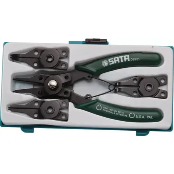 Kleště Kleště na pojistné kroužky SATA ST09251SJ (Sada 5 dílů) (SATAST09251SJ)