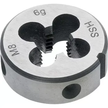 Závitořezný nástroj Závitořezná kruhová čelist HSS - pravý závit MF 5,5x0,5 mm, EN 22 568, 6g (BU240 056)