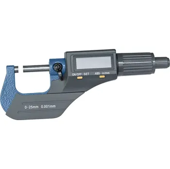 Mikrometr Digitální třmenový mikrometr 0 ÷ 25 mm / 0,001 (BER311055)