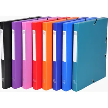 Archivační box Exacompta 1x desky s gumičkami, Opak