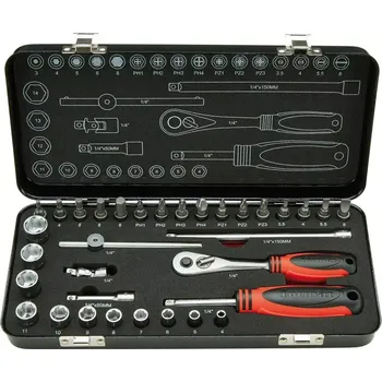 Gola sada Sada nástrčné klíče 1/4" 33 ks. FORMAT (EDE60030020)