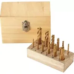 Stopková fréza Bernardo 4 - 12 mm TiN, 12-ti dílná sada (BER421019)