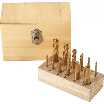 Fréza Stopková fréza Bernardo 4 - 12 mm TiN, 12-ti dílná sada (BER421019)