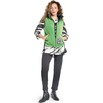 Dámská vesta DORIS STREICH dámská vesta zelená