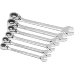 6 ks. Sada metrických ráčnových klíčů - 10, 12, 13 (SATAST09080SJ)