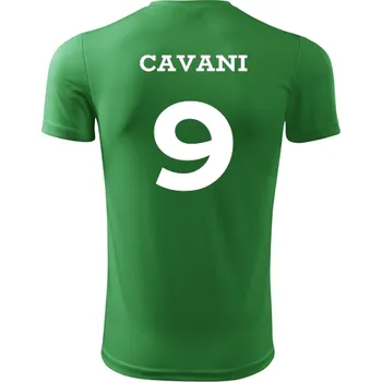 Dětský fotbalový dres Cavani - Barva: střední zelená, Velikost 10let